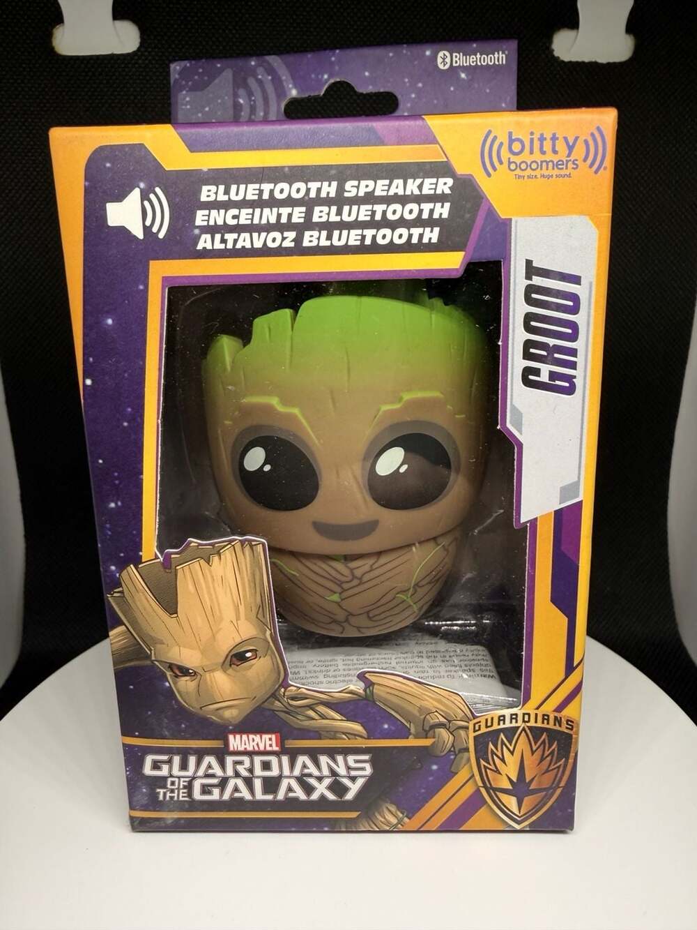 Bitty Boomers Marvel Guardians of the Galaxy Groot Mini Bluetooth Speaker